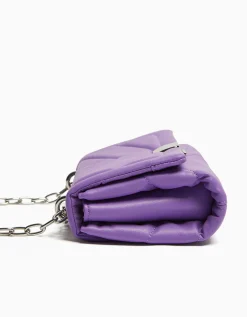 FEMME BERSHKA Tout voir*Mini-sac épaule matelassé chaîne