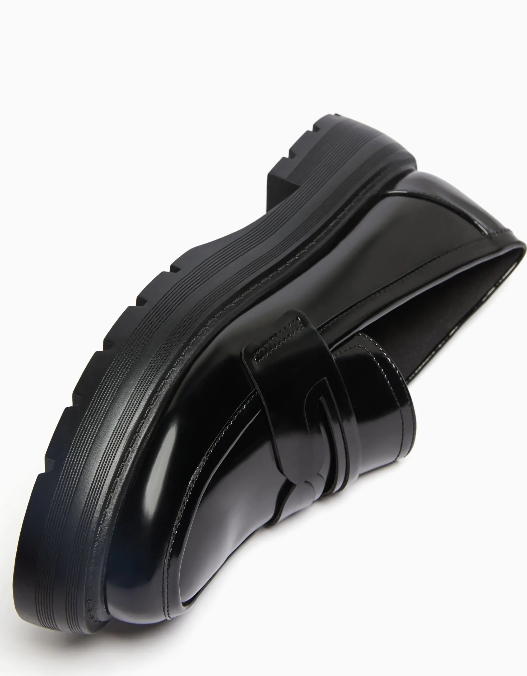 FEMME BERSHKA Chaussures plates*Mocassins patte semelle crantée