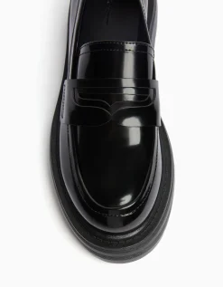 FEMME BERSHKA Chaussures plates*Mocassins patte semelle crantée
