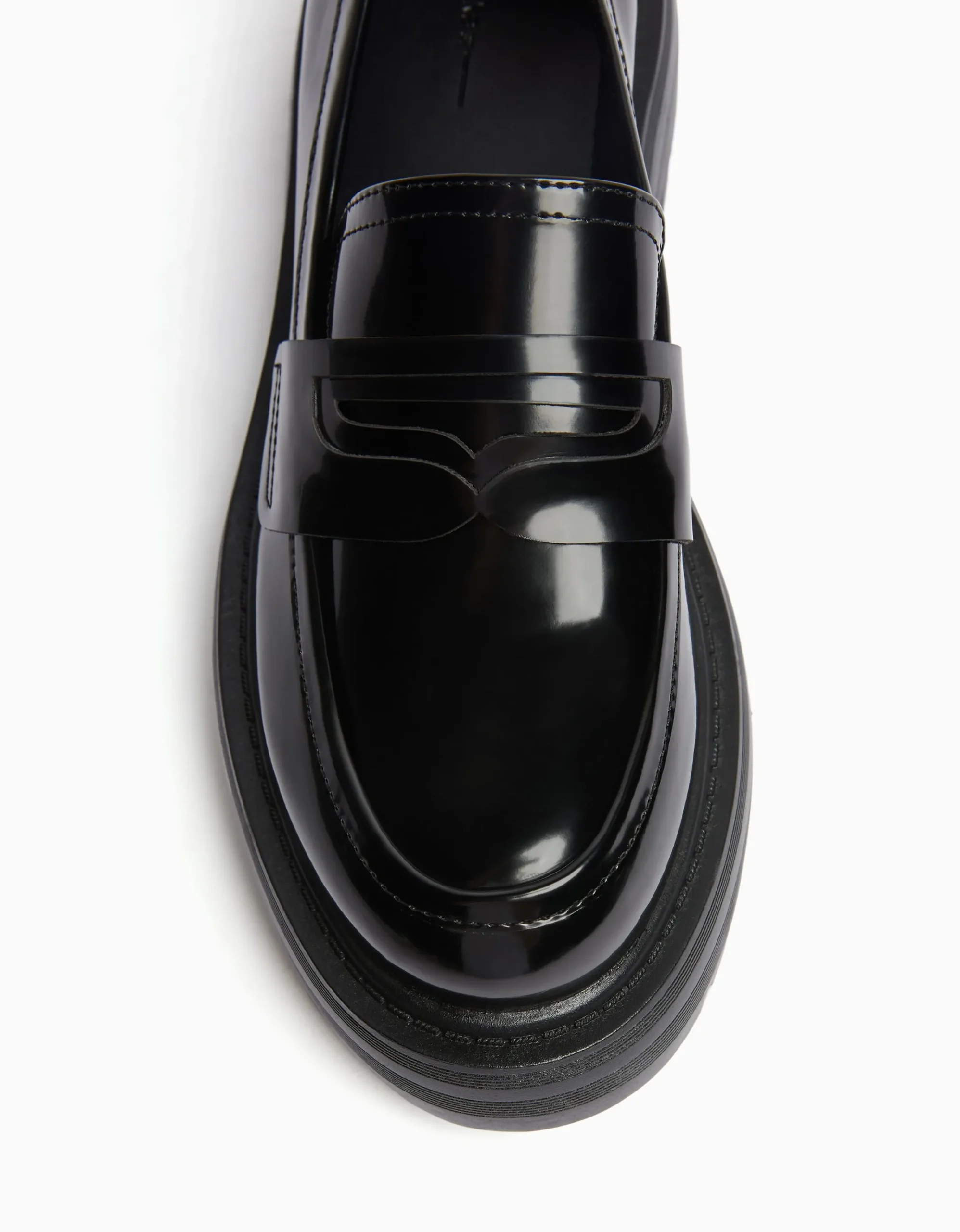 FEMME BERSHKA Chaussures plates*Mocassins patte semelle crantée