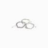 HOMME BERSHKA Tout voir*Pack 3 bracelets perles maillons