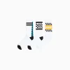 HOMME BERSHKA Chaussettes*Pack 3 chaussettes imprimé damier