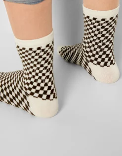 FEMME BERSHKA Chaussettes*Pack 3 chaussettes papillon