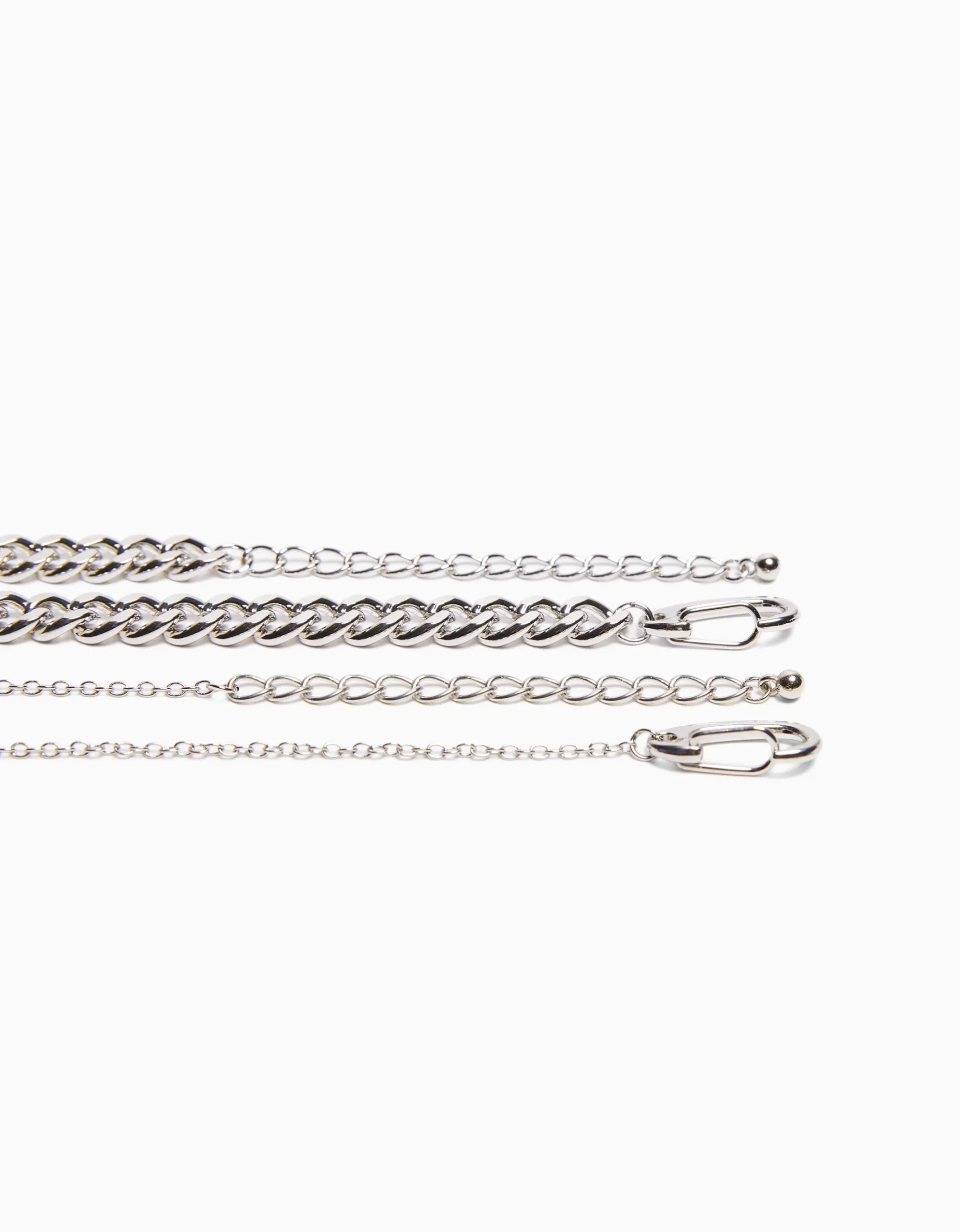 HOMME BERSHKA One Love*Pack 2 colliers bague