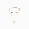 FEMME BERSHKA Tout voir*Pack 2 colliers ras du cou et chaîne charm