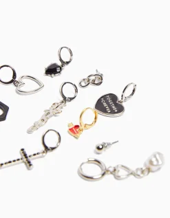 HOMME BERSHKA One Love*Pack 10 paires de boucles d’oreilles love