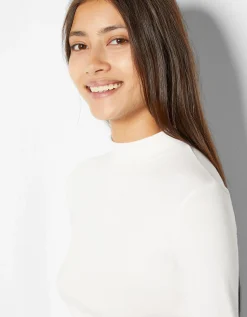 FEMME BERSHKA Packs*Pack 2 T-shirts manches longues col montant