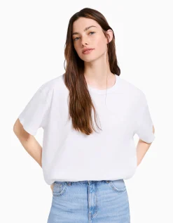 FEMME BERSHKA Packs*Pack 2 T-shirts oversize manches courtes