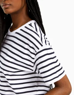 FEMME BERSHKA Packs*Pack 2 T-shirts oversize manches courtes