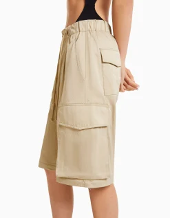 FEMME BERSHKA Vêtements*Pantalon cargo effet nylon