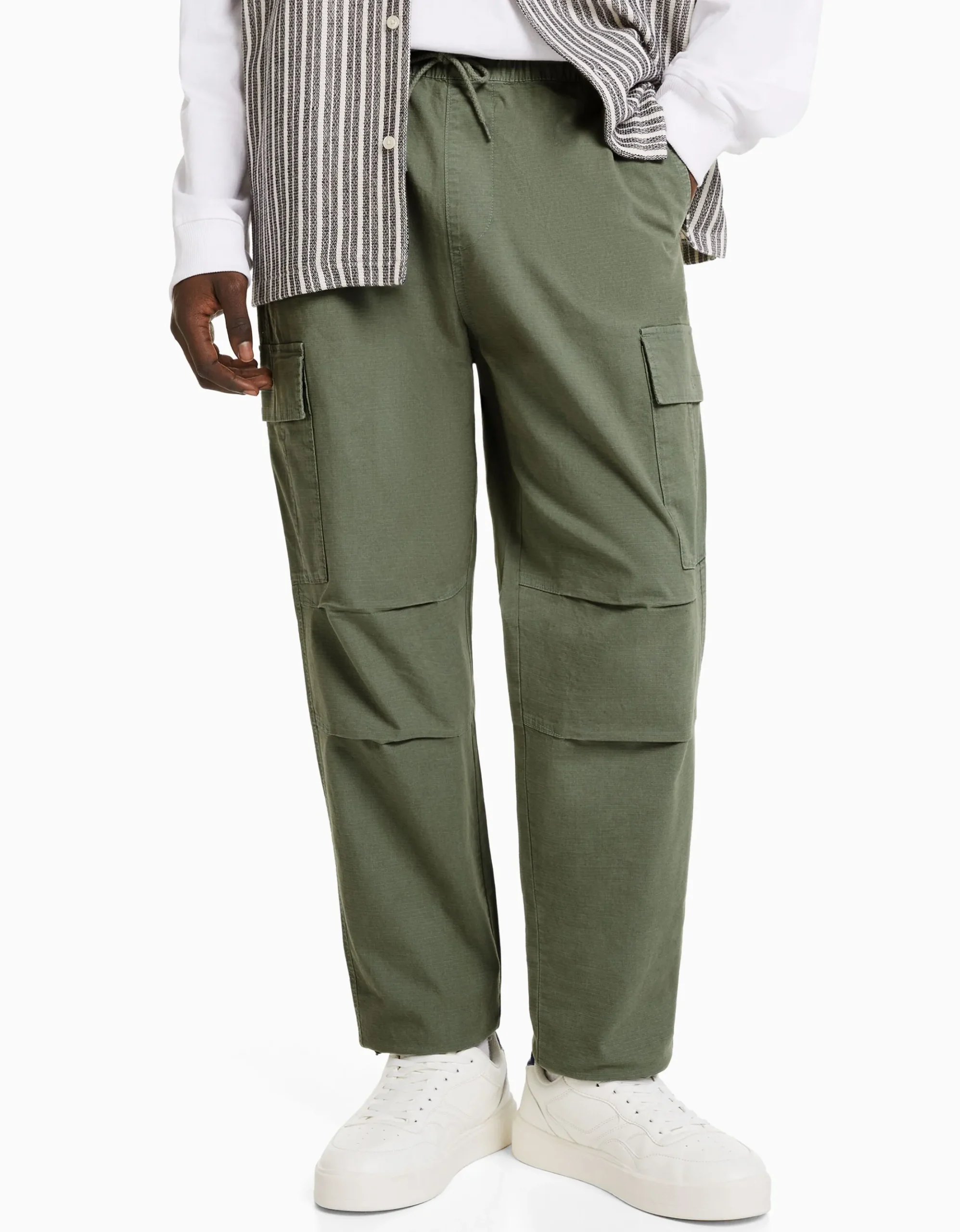 HOMME BERSHKA Vêtements*Pantalon cargo stoppeurs