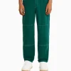 HOMME BERSHKA Twin sets*Pantalon carpenter coton