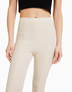 FEMME BERSHKA Pantalons*Pantalon flare ottoman