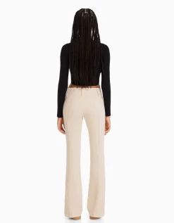 FEMME BERSHKA Pantalons*Pantalon flare sergé