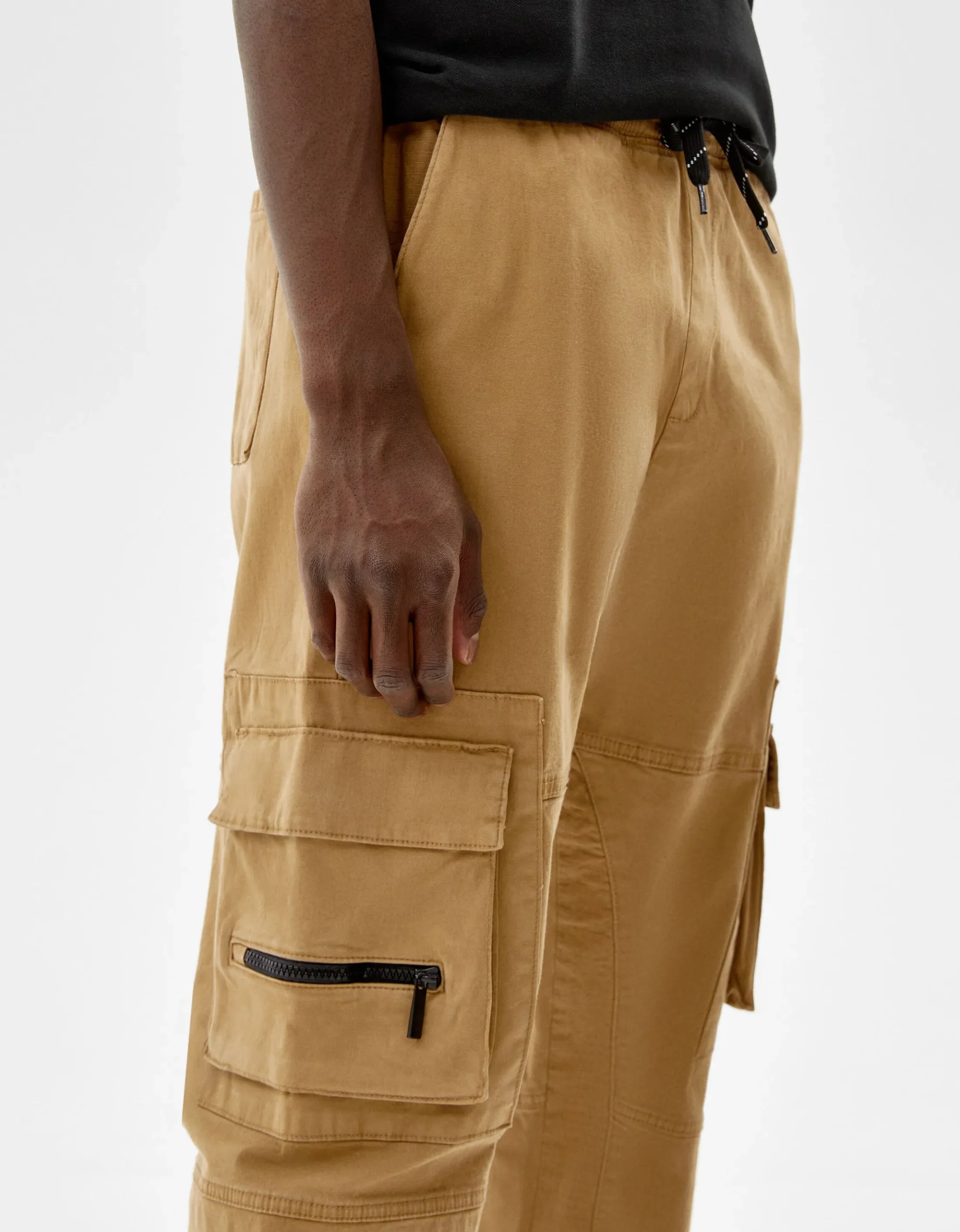 HOMME BERSHKA Pantalons*Pantalon jogger cargo