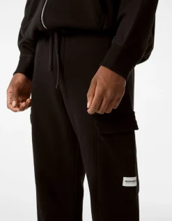 HOMME BERSHKA Pantalons*Pantalon jogger cargo molleton
