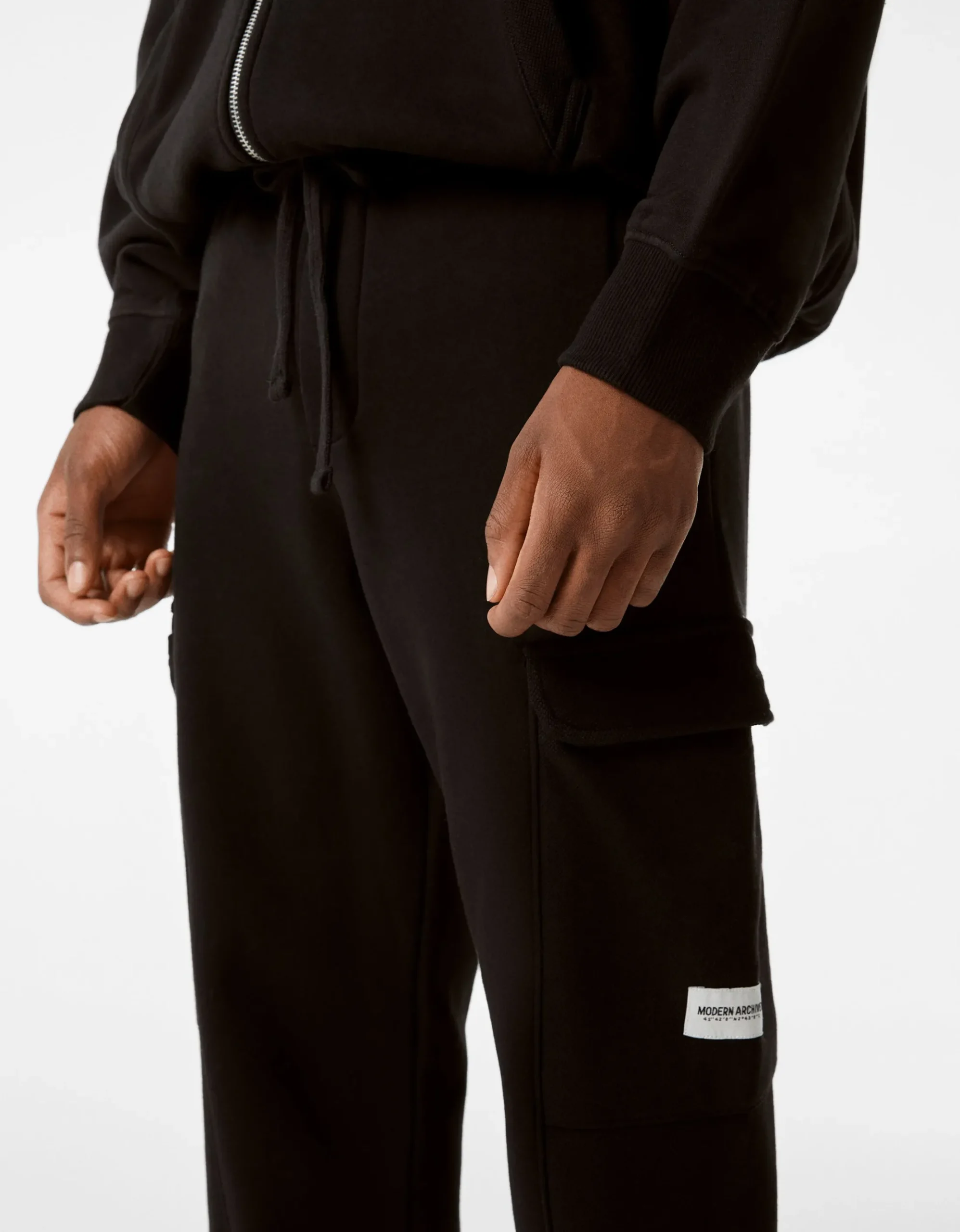 HOMME BERSHKA Pantalons*Pantalon jogger cargo molleton
