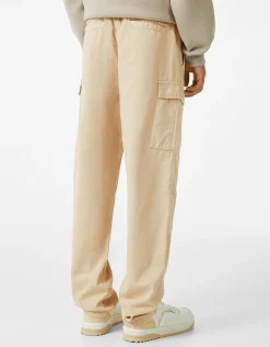 HOMME BERSHKA Pantalons*Pantalon jogger cargo regular fit