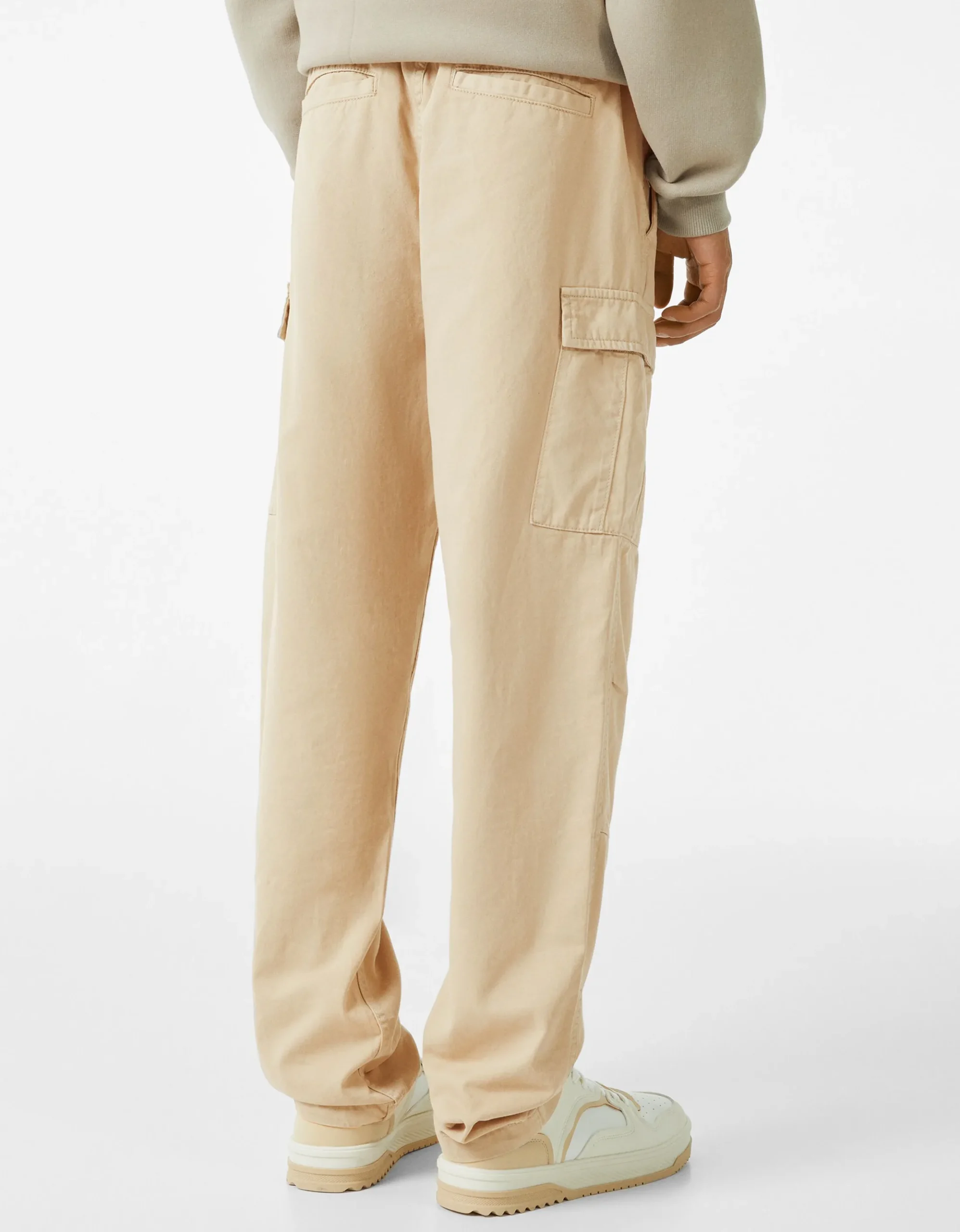 HOMME BERSHKA Pantalons*Pantalon jogger cargo regular fit