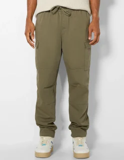 HOMME BERSHKA Pantalons*Pantalon jogger cargo regular fit