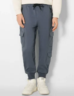 HOMME BERSHKA Pantalons*Pantalon jogger cargo slim