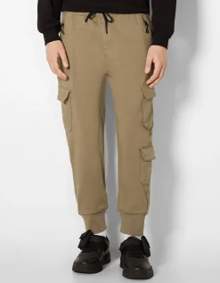 HOMME BERSHKA Pantalons*Pantalon jogger cargo slim