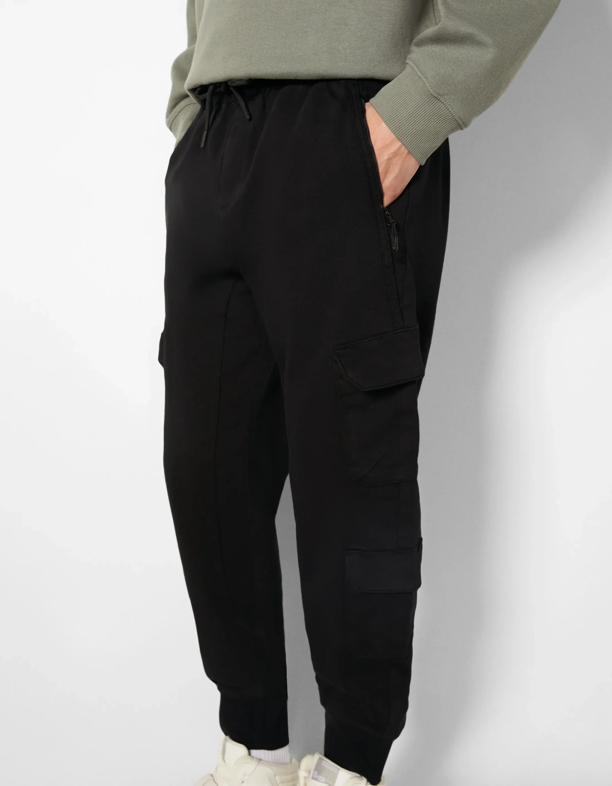 HOMME BERSHKA Pantalons*Pantalon jogger cargo slim