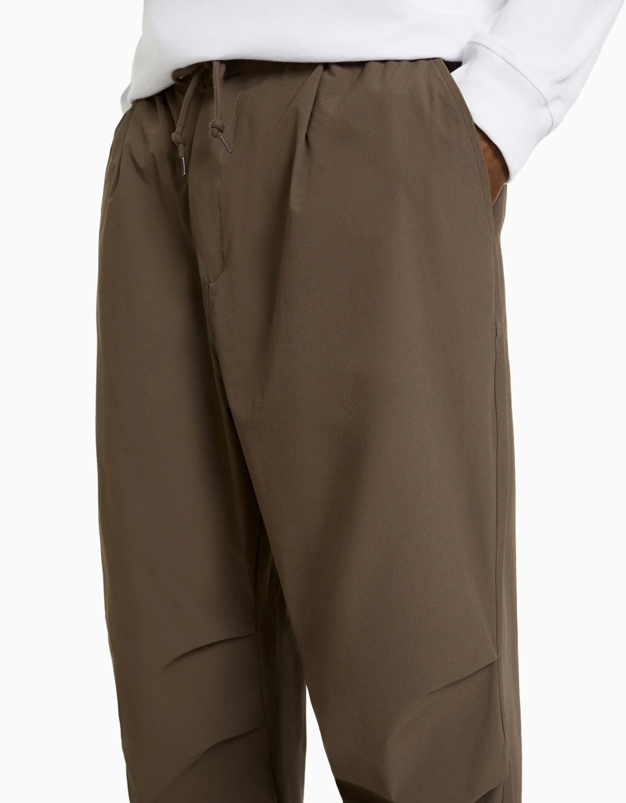 HOMME BERSHKA Pantalons*Pantalon jogger parachute technique