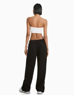 FEMME BERSHKA Pantalons*Pantalon jogger parachute loose fit