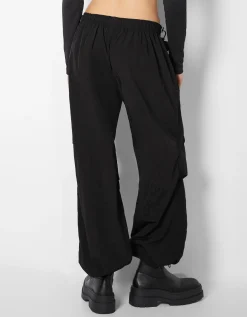 FEMME BERSHKA Pantalons*Pantalon jogger parachute nylon