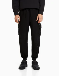 HOMME BERSHKA Vêtements*Pantalon jogger technique multifonction