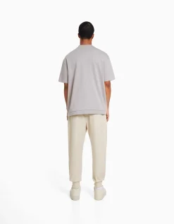 HOMME BERSHKA Pantalons*Pantalon jogger technique multifonction