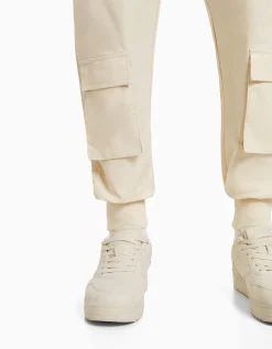HOMME BERSHKA Pantalons*Pantalon jogger technique multifonction