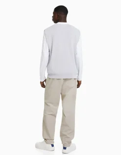 HOMME BERSHKA Vêtements*Pantalon loose coton