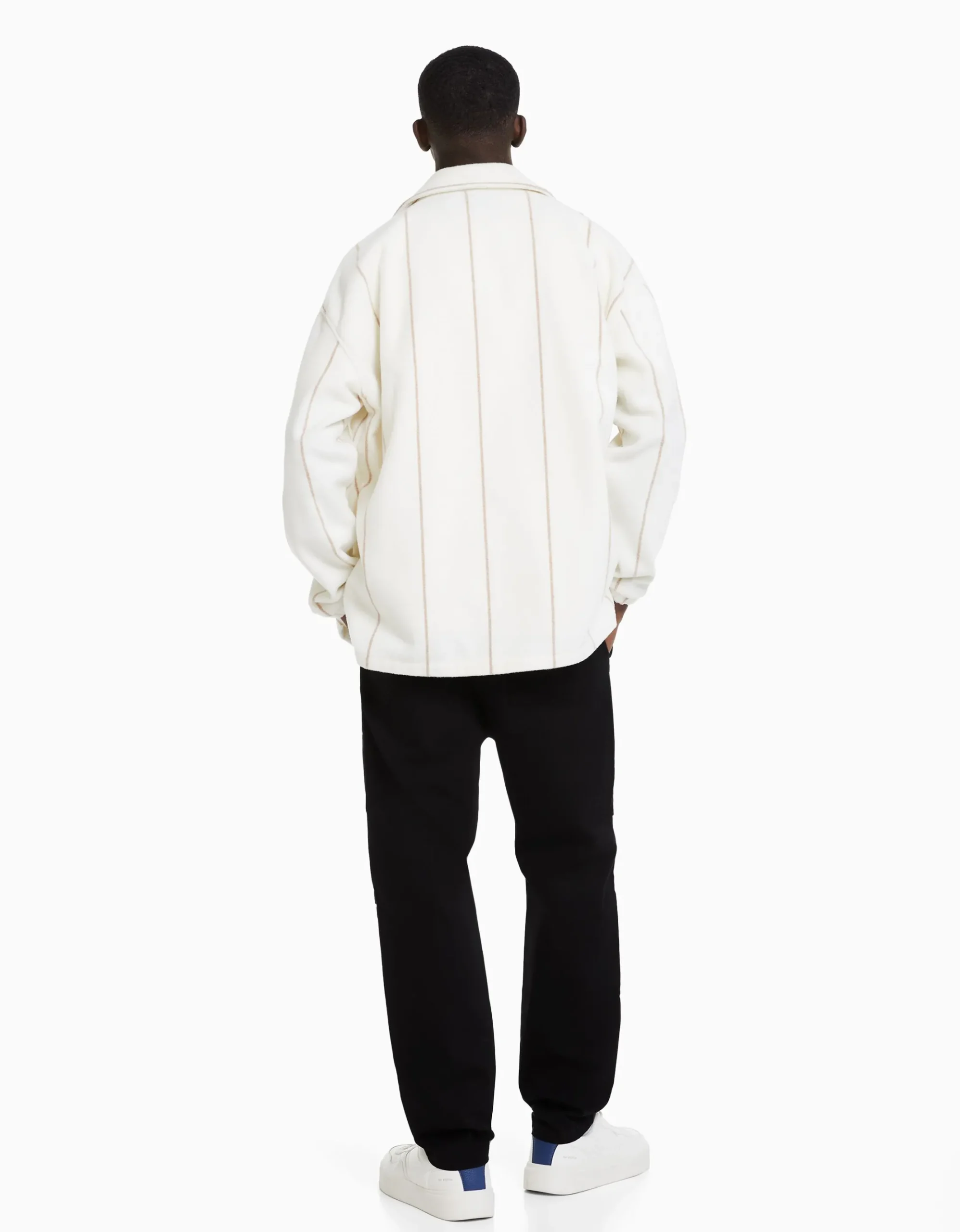 HOMME BERSHKA Vêtements*Pantalon loose coton
