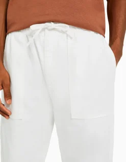 HOMME BERSHKA Pantalons*Pantalon loose rustique