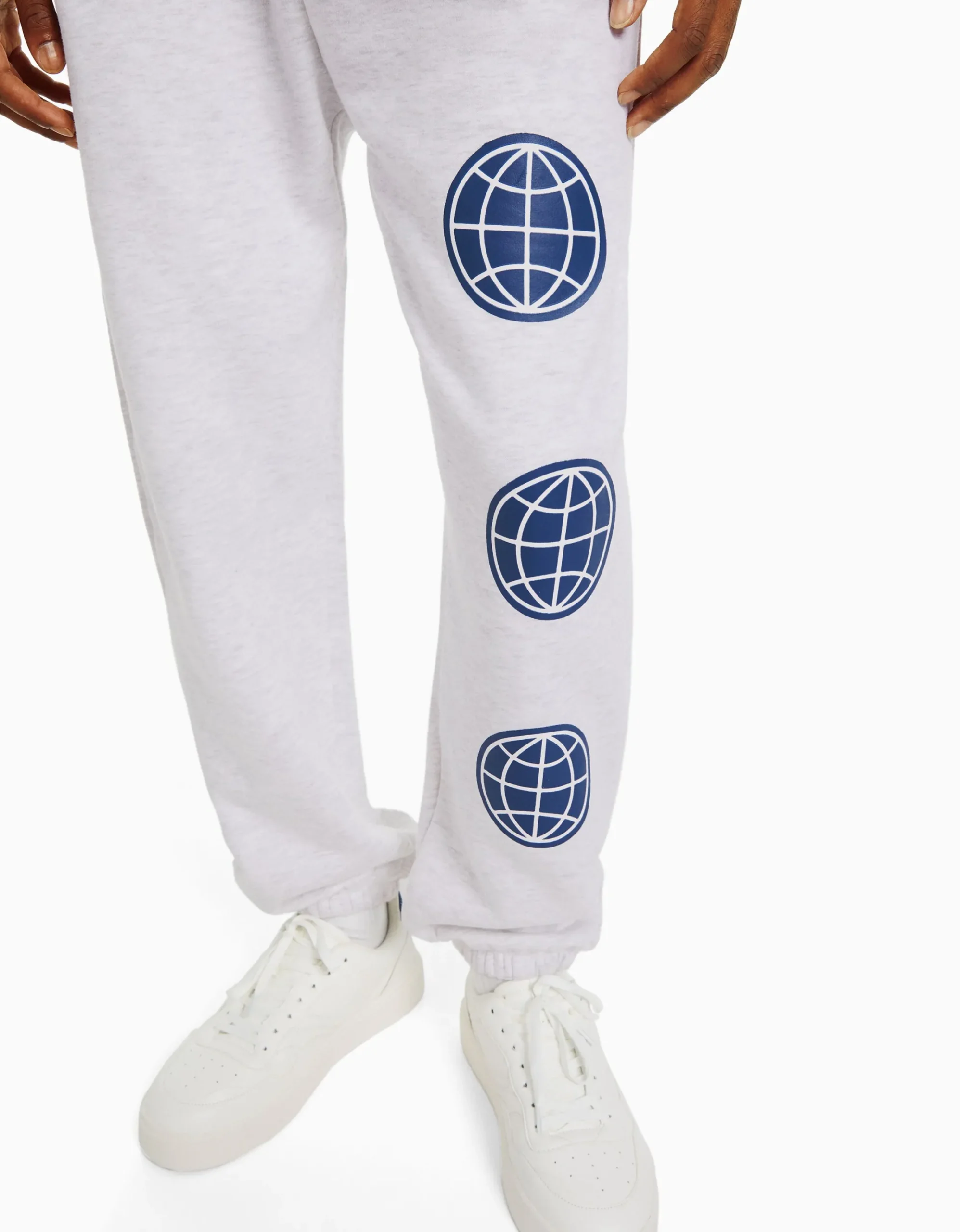 HOMME BERSHKA Pantalons*Pantalon molleton imprimé
