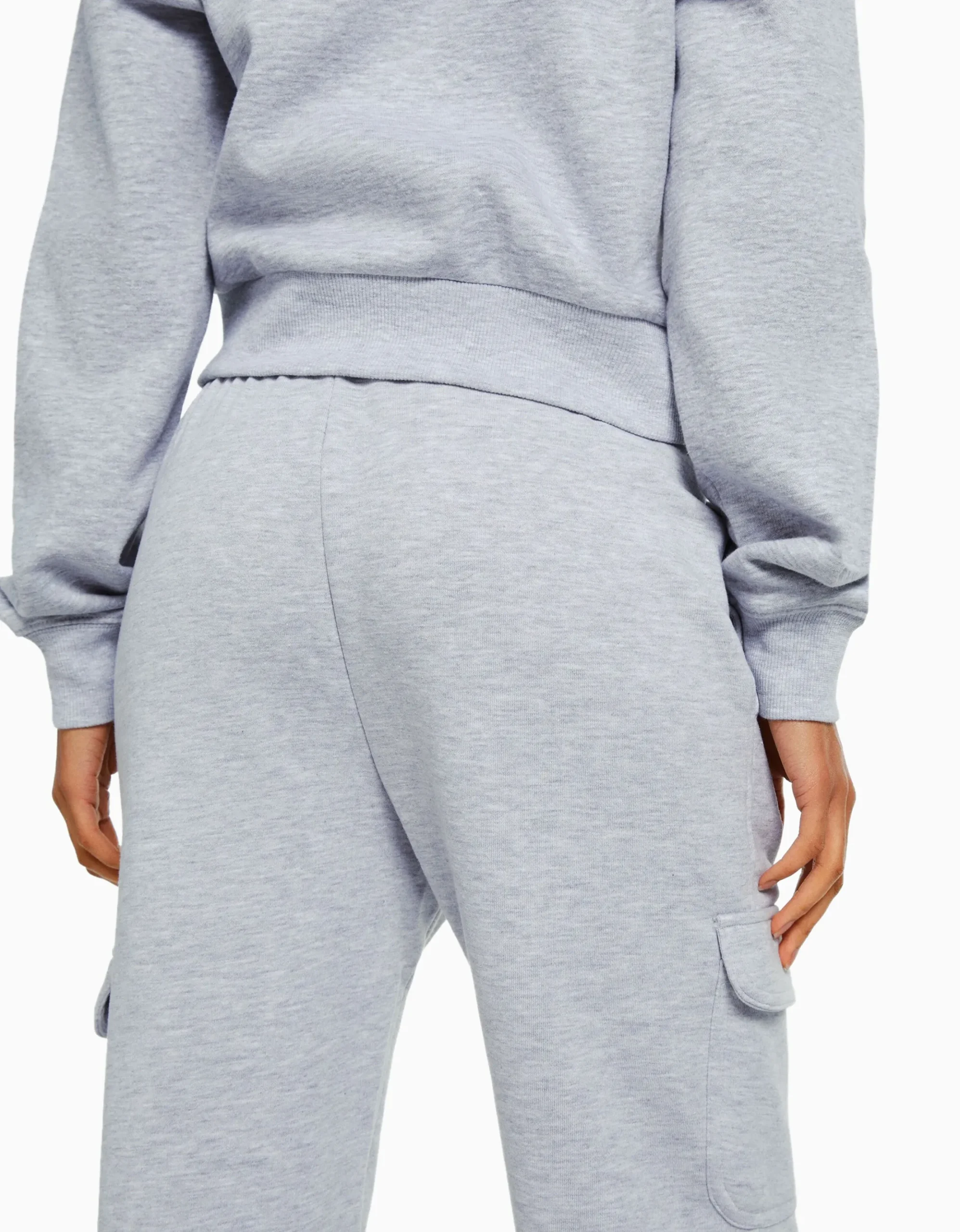 FEMME BERSHKA Survêtement*Pantalon molleton poches