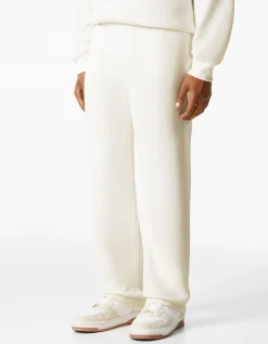 HOMME BERSHKA Pantalons et jeans*Pantalon molleton wide leg