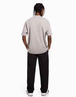 HOMME BERSHKA Pantalons*Pantalon palazzo