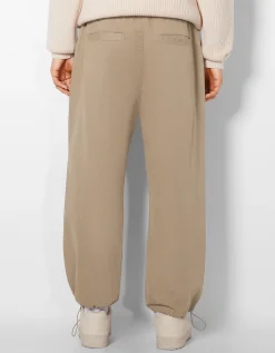 HOMME BERSHKA Pantalons*Pantalon parachute coton