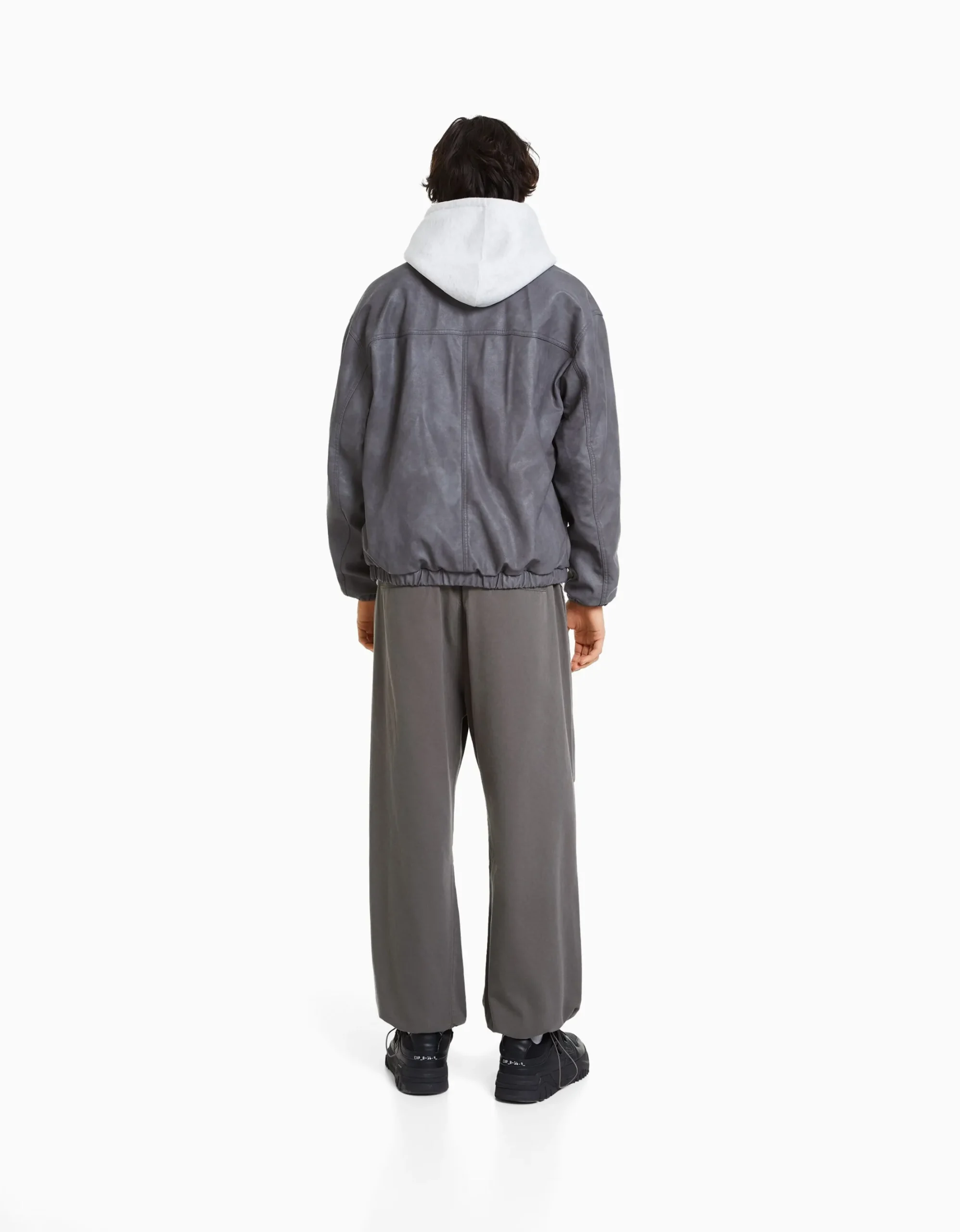 HOMME BERSHKA Vêtements*Pantalon parachute coton