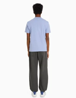 HOMME BERSHKA Pantalons et jeans*Pantalon parachute molleton poche fermeture Éclair