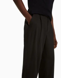 HOMME BERSHKA Pantalons et jeans*Pantalon tailleur semi-jogger wide