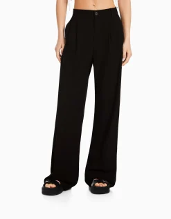 FEMME BERSHKA Pantalons*Pantalon tailoring dad fit
