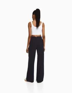 FEMME BERSHKA #bershkastyle*Pantalon tailoring dad fit