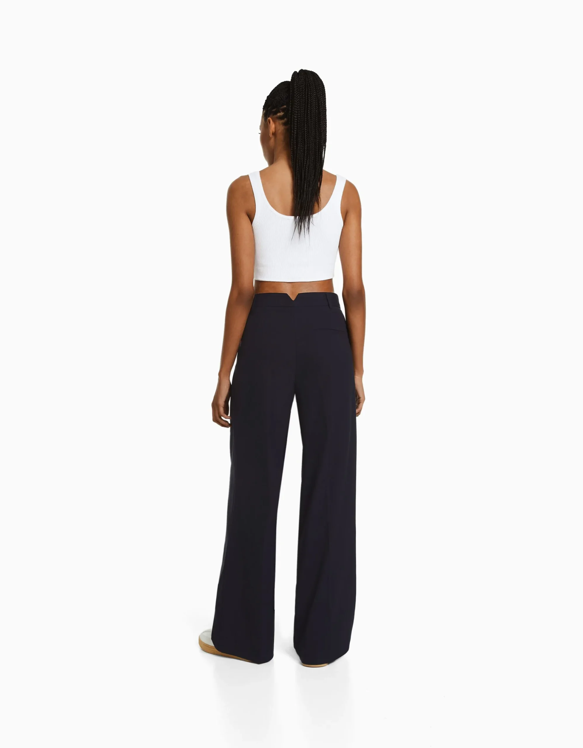 FEMME BERSHKA #bershkastyle*Pantalon tailoring dad fit