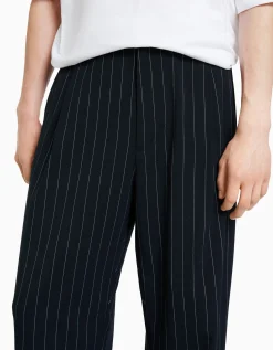 HOMME BERSHKA Pantalons*Pantalon tailoring rayures