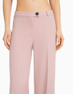 FEMME BERSHKA Basiques*Pantalon tailoring wide leg passants