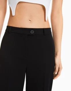 FEMME BERSHKA Vêtements*Pantalon tailoring wide leg passants